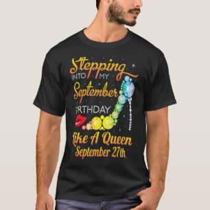 Camiseta Passando Para O Meu Aniversário Do Sep Como Uma Ra