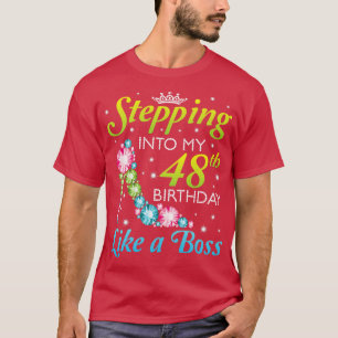 Camiseta Passando Para O Meu Quarenta E Oitavo Aniversário 
