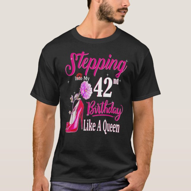 Camiseta Passando Para O Meu Quarto Segundo Aniversário Com (Frente)