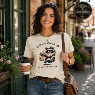 Camiseta Passando pela vida na ponta dos pés