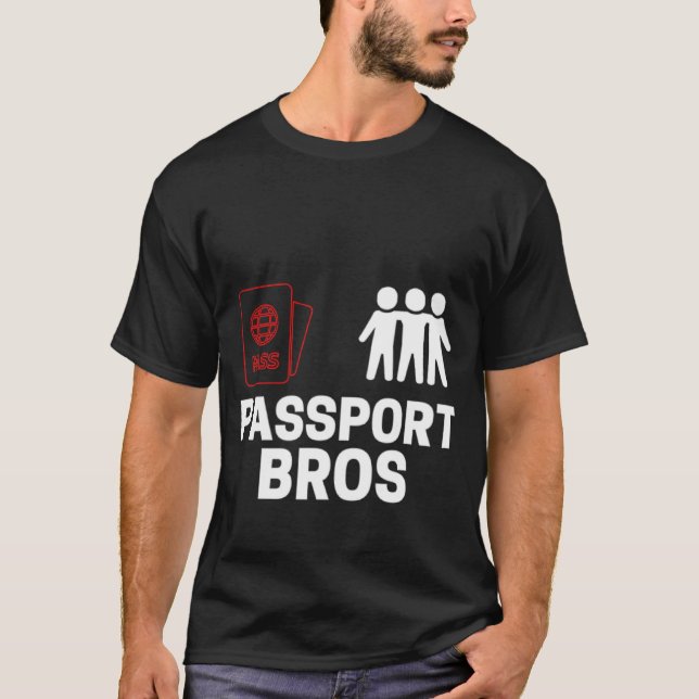 Camiseta Passaporte de Bros (Frente)