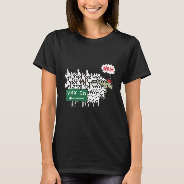 Camiseta Passaporte de Identificação Anti-Vacina (Frente)