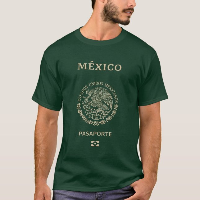 Camiseta Passaporte mexicano (Frente)