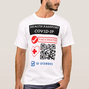 Camiseta passaporte sanitário