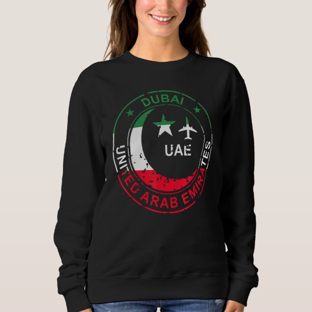 Camiseta Passaporte Uae De Dubai Para Viajantes E Turistas (Frente)