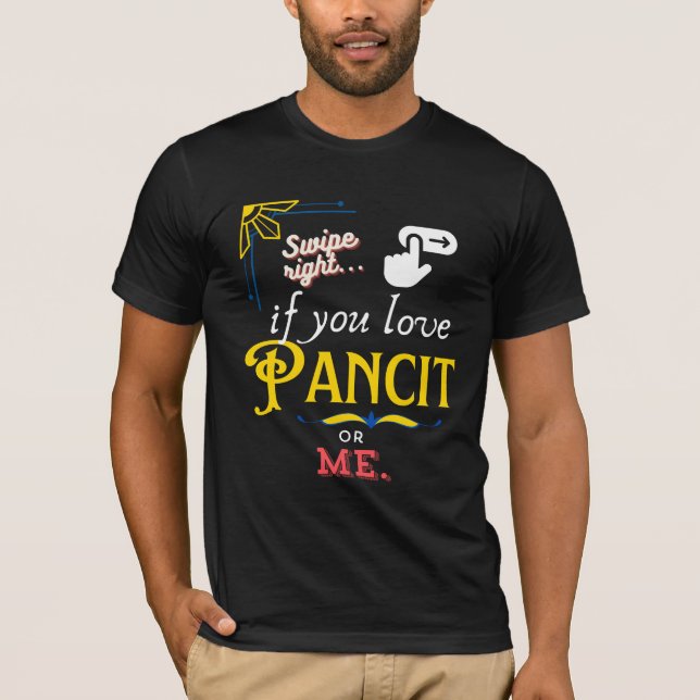 Camiseta Passar à Direita para o Amor Pânico (Frente)