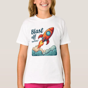 Camiseta Passar Para O Sucesso - Ignorar A Sua Ambição