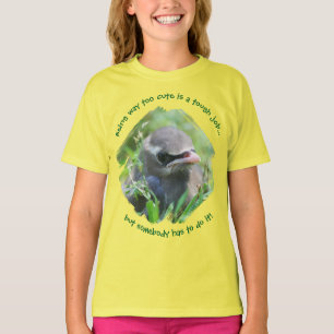 Camiseta Passarinho Demais de Fofo