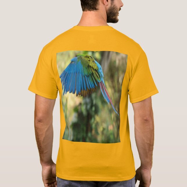 Camiseta passarinho feliz (Verso)