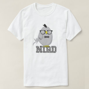 Camiseta Passarinho Nerd Fofo