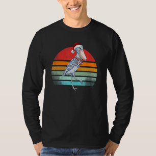 Camiseta Pássaro africano Shoebill Vintage Ave Asteca Maia