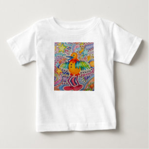 Camiseta Pássaro Amarelo Grande