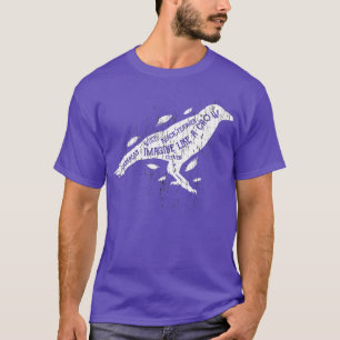 Camiseta Pássaro Animal da Coroa