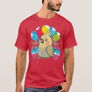 Camiseta Pássaro-Aniversário de criança-do-papagaio-do-mato