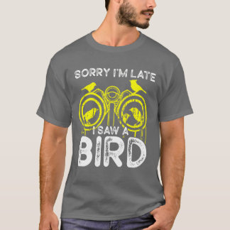 Camiseta Pássaro assistindo a garota engraçada do Pássaro B