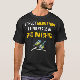 Camiseta Pássaro Assistindo Birdwatcher Ornithology