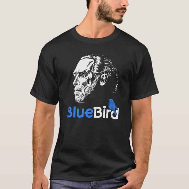 Camiseta Pássaro Azul (Frente)