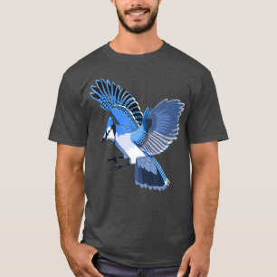 Camiseta Pássaro Azul