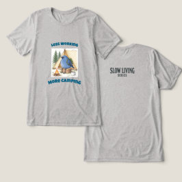 Camiseta Pássaro Azul Desenhado à Mão Divertido Menos Traba