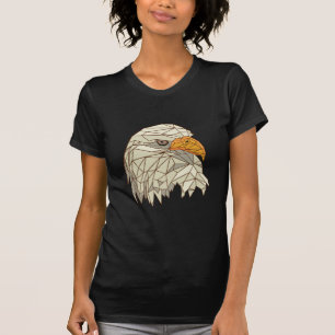 Camiseta Pássaro Balde de Águia de Design de presa