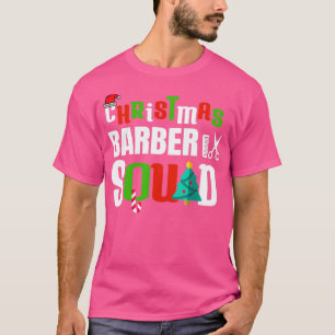 Camiseta Pássaro Barber de Natal Xmas Engraçado Hairdresser