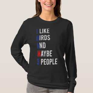 Camiseta Pássaro Bonito Adoro Pássaros Eu Gosto De Pássaros