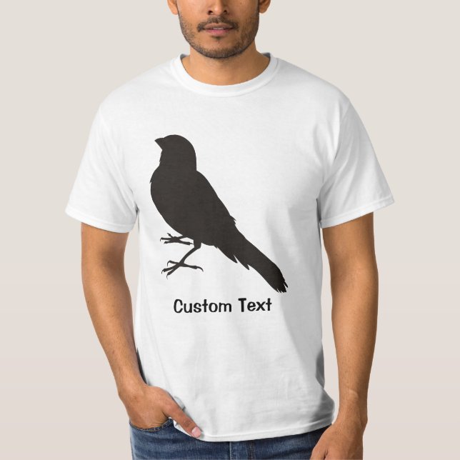 Camiseta Pássaro Canário Permanente (Frente)
