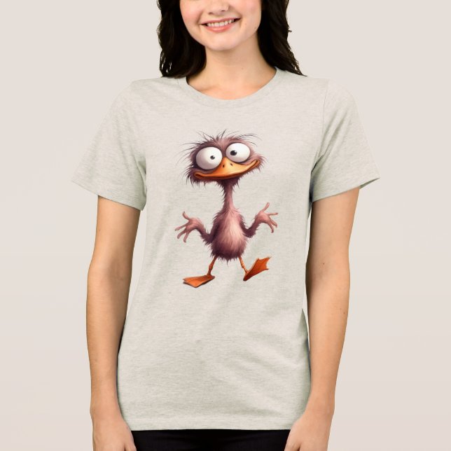 Camiseta Pássaro caprichoso (Frente)