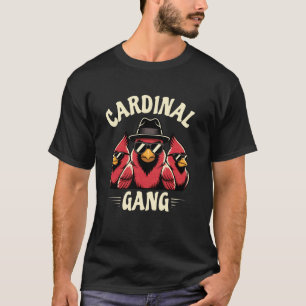 Camiseta Pássaro Cardinal do Norte Amante de Observação de