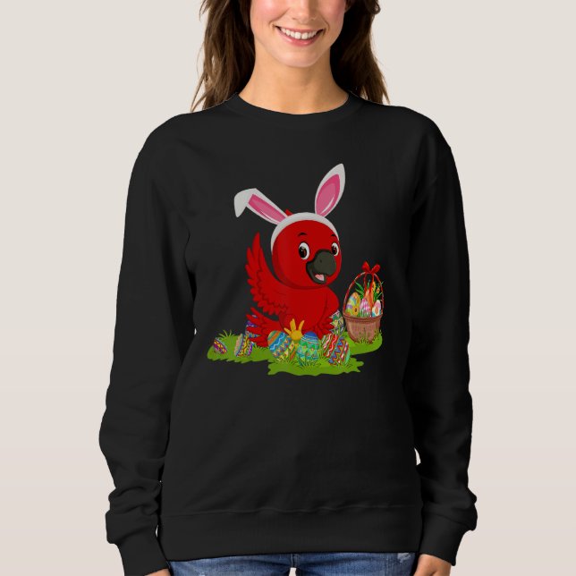 Camiseta Pássaro Cardinho Páscoa Caçadora de Ovos Caça Coel (Frente)