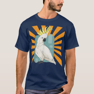 Camiseta Pássaro Cockatoo Realista