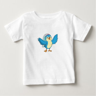 Camiseta Pássaro como Noiva com Véu