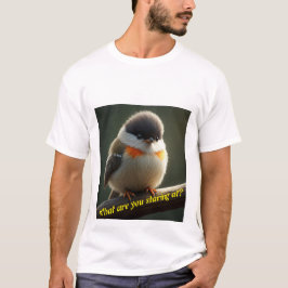 Camiseta Pássaro Cortado