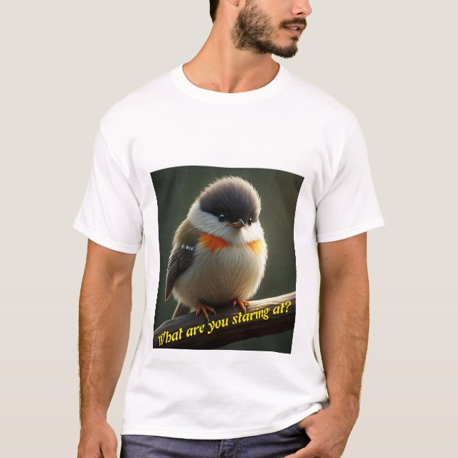 Camiseta Pássaro Cortado (Frente)