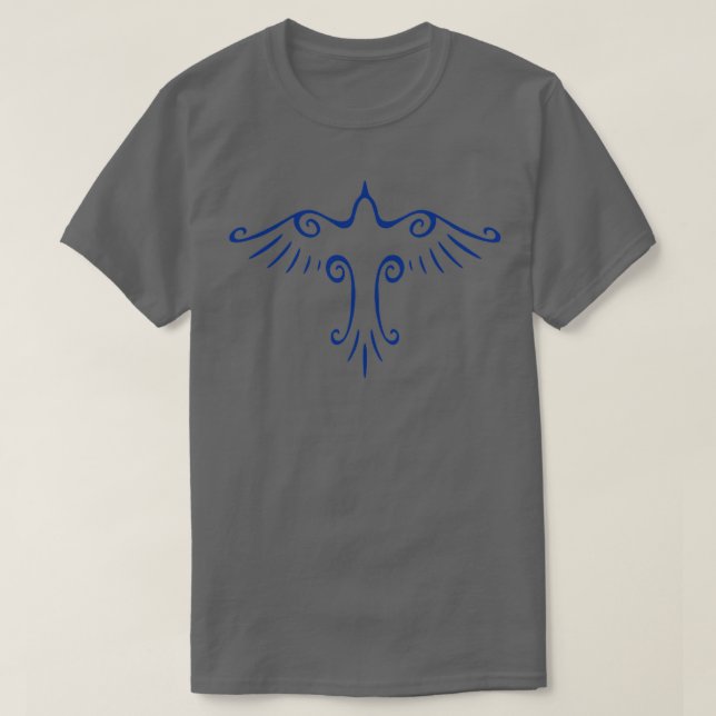 Camiseta Pássaro Crescente (Frente do Design)