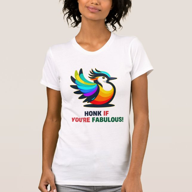 Camiseta Pássaro-d-água (Frente)