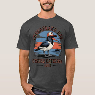 Camiseta Pássaro da Baía Chesapeake com Design de Boné engr