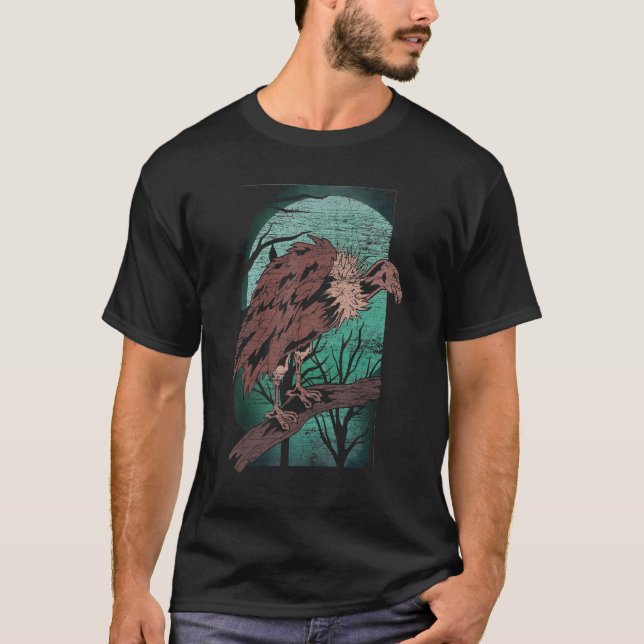 Camiseta Pássaro-da-lua-grande Turquia (Frente)