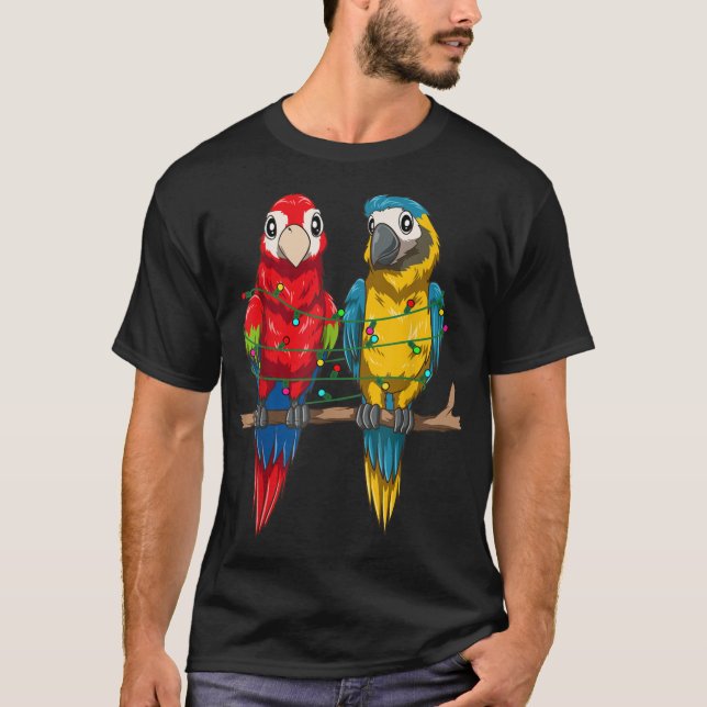 Camiseta Pássaro das Luzes do Natal (Frente)