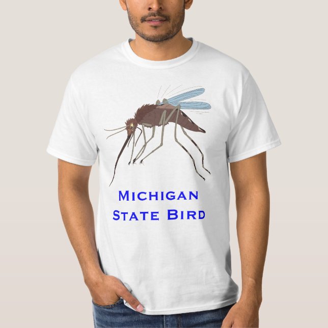 Camiseta Pássaro de estado do Michigan (Frente)
