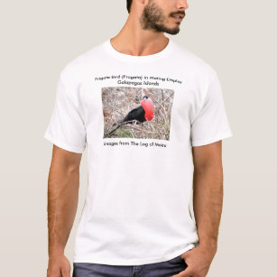 Camiseta Pássaro de fragata (Fragata) na exposição de