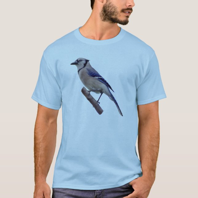 Camiseta Pássaro de Jay azul (Frente)