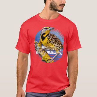 Camiseta Pássaro de Meadowlark Oriental