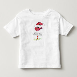 Camiseta Pássaro de Natal Vermelho Whimsic
