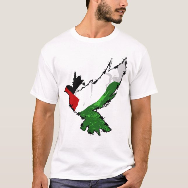 Camiseta Pássaro de Palestina (Frente)