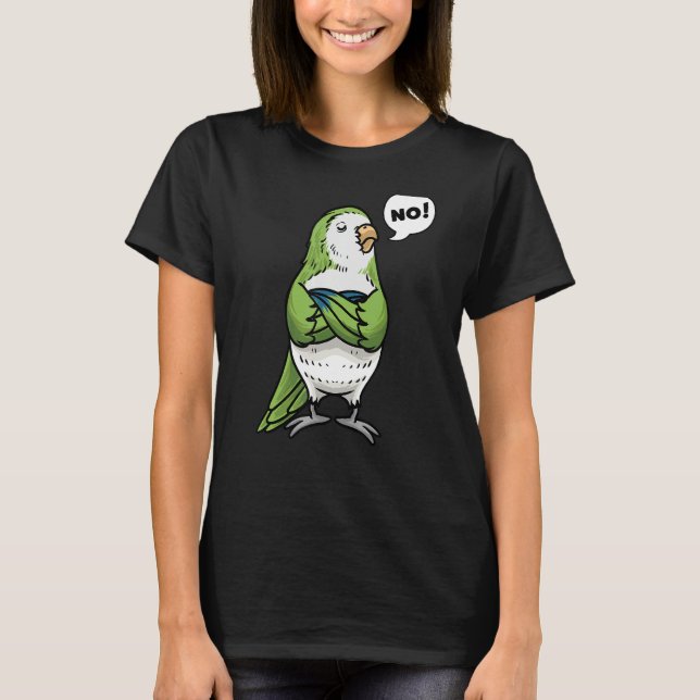 Camiseta Pássaro de papagaio-de-galinha (Frente)