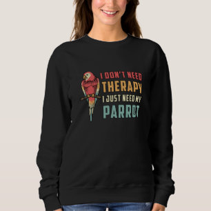 Camiseta Pássaro de papagaio não preciso de papagaio de t