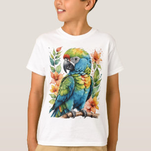Camiseta Pássaro de sopro bonito