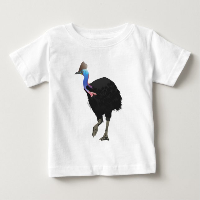 Camiseta Pássaro do Cassowary (Frente)