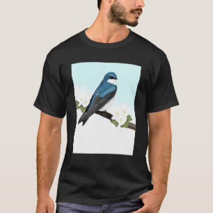 Camiseta Pássaro-do-mato-engomado-de-árvore Biologista